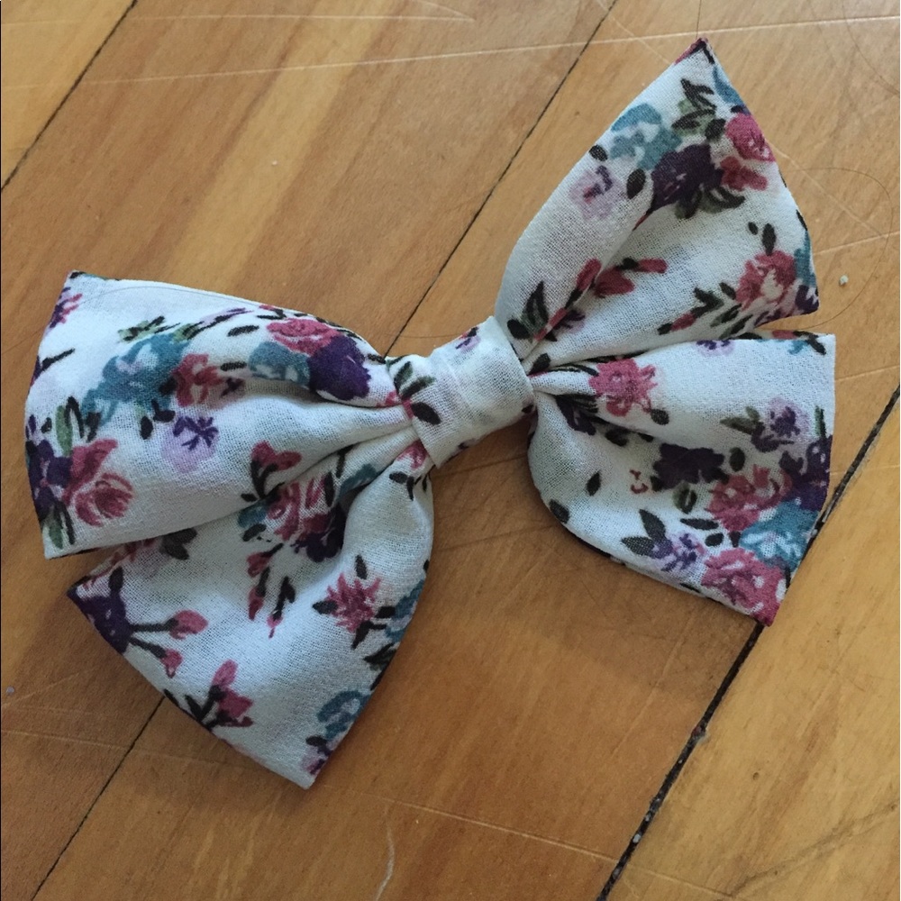 Floral Hair Bow